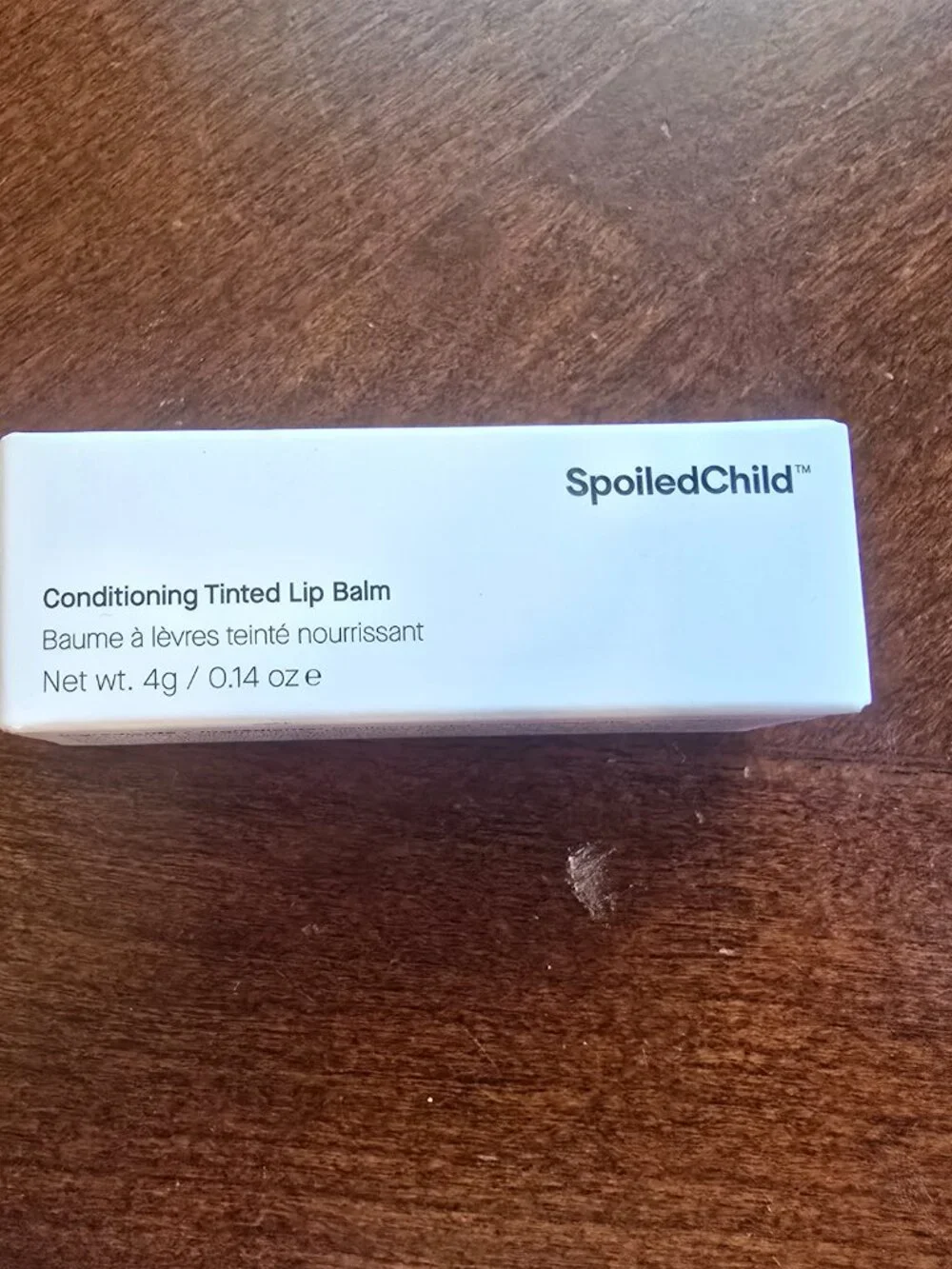 SpoiledChild Conditioning Tinted Lip Balm Natural Pink 0.14 oz NIB NEW